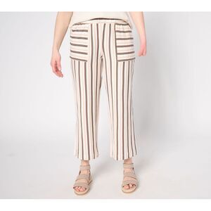 Ryan Simkhai Eyeshop Women's Petite Pants PS Cotton Knit Multi-colored